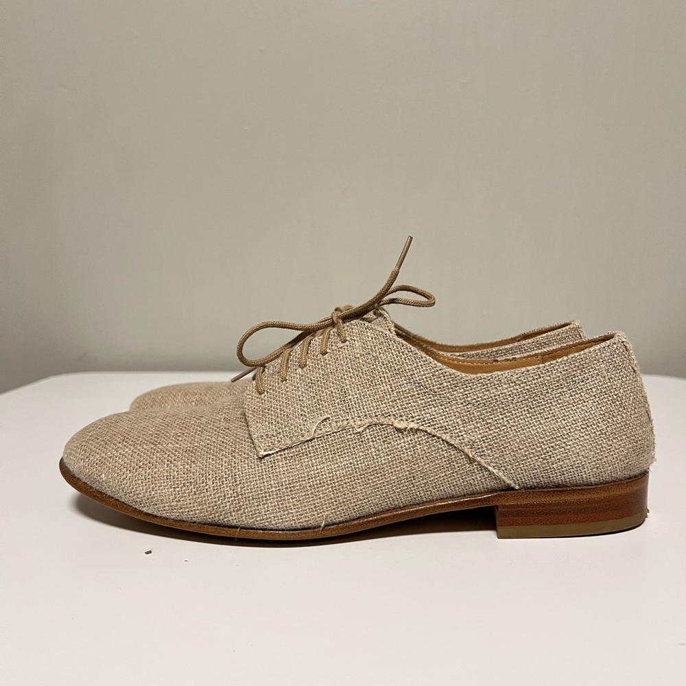 Maison Margiela REPLICA Canvas Oxford Shoes Women’s EU 36 US 6 UK 3